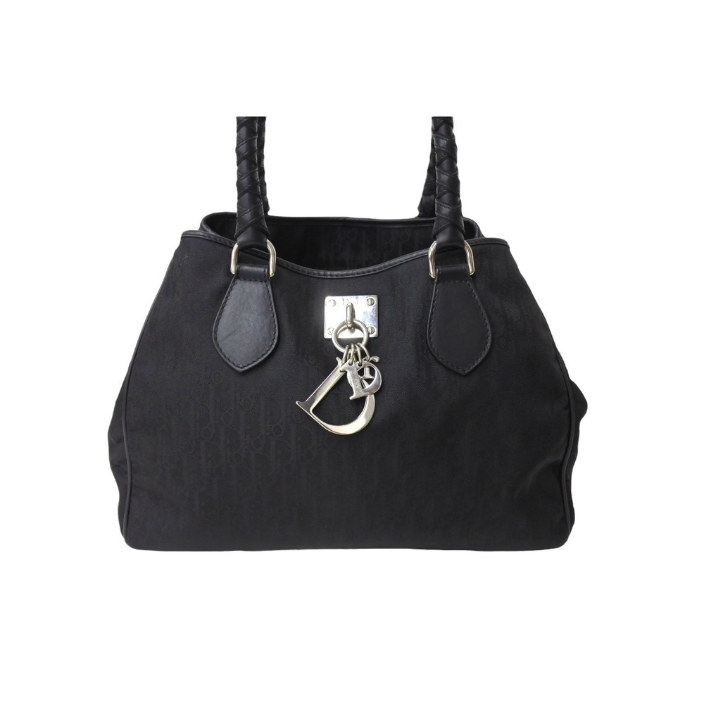 Christian Dior Trotter Lovely Tote Bag Black - Picture 3 of 9